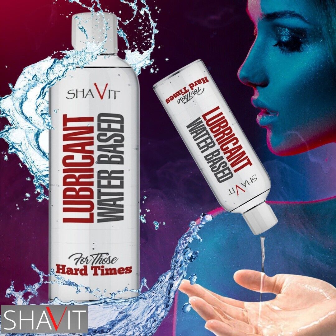 Shavit Long Lasting Lubricant - Water Based Lube Personal Natural Feel Sex Gel Shavit Long Lasting Lubricant - Water Based Lube Personal Natural Feel Sex Gel